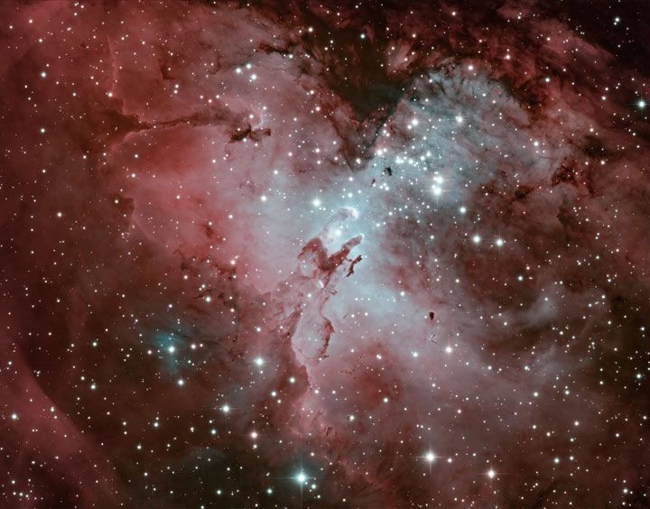 M16 eagle nebula pillars of creation