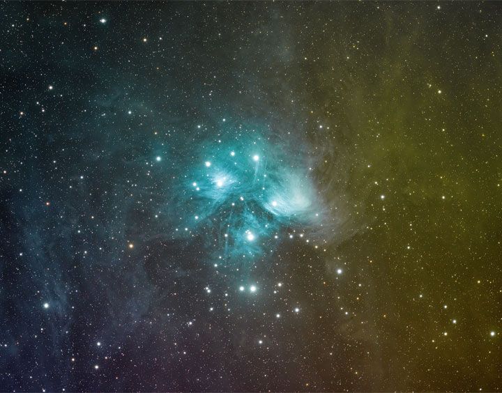 M45 Pleaides Star Cluster